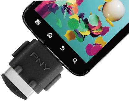 PNY Micro M2 Attache 16 GB with OTG Adapter 16 GB OTG Drive