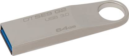 KINGSTON DataTraveler SE9 G2 64 GB Pen Drive Compatible with Desktop Computer USB 3.0 Metal Case