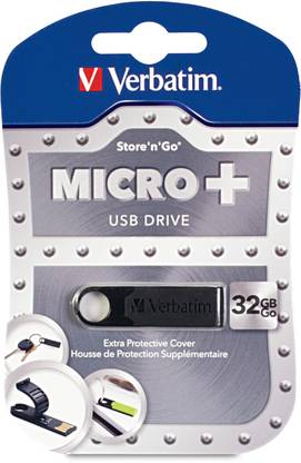 Verbatim Store 'n' Go Micro Plus USB 32 GB Pen Drive USB 2.0 Plastic Case