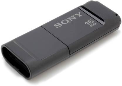 SONY USM16X/B2 16 GB Pen Drive Compatible with Desktop Computer, Laptop USB 3.0 Plastic Case