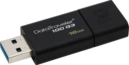 KINGSTON Data Traveler 100 G3 16 GB Pen Drive
