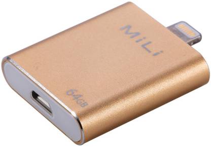 MiLi iData 64 GB Pen Drive Compatible with Mobile USB 2.0 Plastic Case