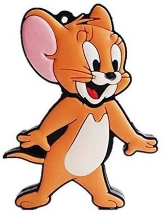 QUACE Jerry Mouse 16 GB Pen Drive Compatible with Netbook, Gaming Console, Desktop Computer, Mobile, Tablet, Audio Player, Television, Laptop USB 2.0 Rubber Case