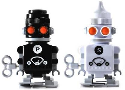 Suck UK Salt And Pepper Robot Shakers