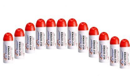 Dr. Morepen 12 Pieces Women Self Defence Pepper Stream Spray
