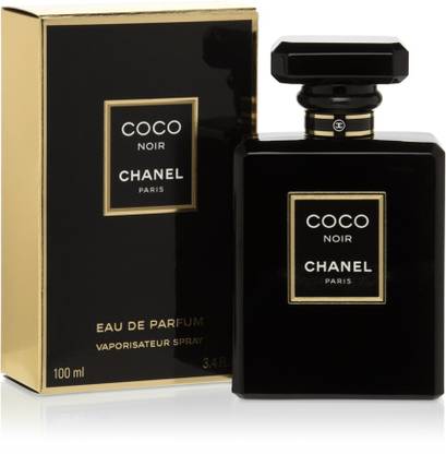 Chanel Coco Noir EDT Perfume Bottle Black