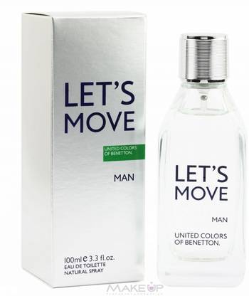 Benetton Let's Move Eau de Toilette  -  100 ml