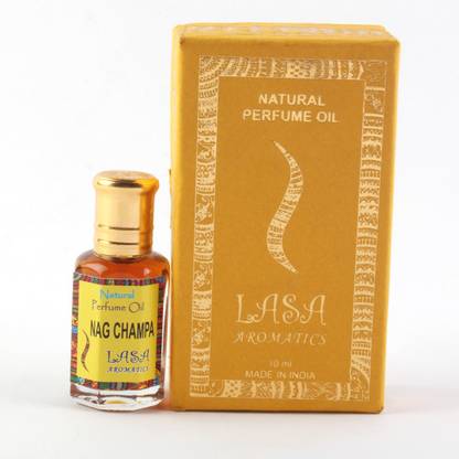 Lasa Aromatics Perfume Oil Nag Champa Eau de Parfum  -  10 ml