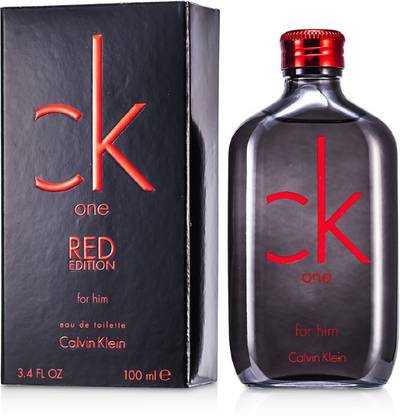Calvin Klein CK One Red Edition For Him Spray Eau de Toilette  -  100 ml