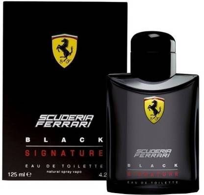 Ferrari Scuderia Black Signature Eau de Toilette  -  125 ml