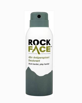 Rock Face European Deodorant Body Spray For Men Made in EU Eau de Parfum  -  150 ml