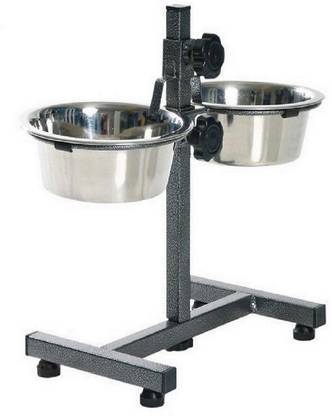 Pet Club51 Stand Medium Round Stainless Steel Pet Bowl
