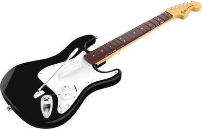 Rock Band 4 Wireless Fender Stratocaster Guitar Controller and Software Bundle