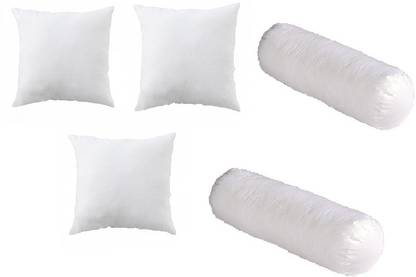 PUMPUM Polyester Fibre Bolster Pack of 5 Solid