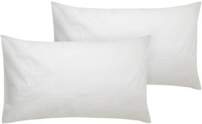 PUMPUM Polyester Fibre Solid Sleeping Pillow Pack of 2