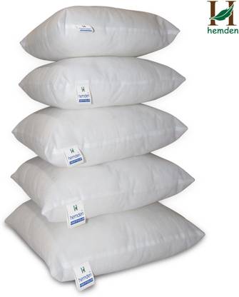 Polyester Fibre Solid Cushion Pack of 5