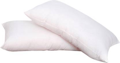 Parteek Polyester Fibre Solid Bed/Sleeping Pillow