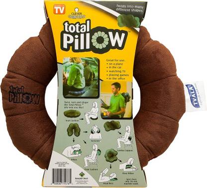 TVALA Beans Solid Travel Pillow