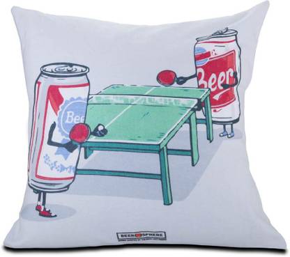 Beerosphere Microfibre Beer Ping Pong Decorative Cushion Pack of 1