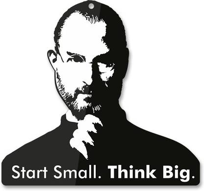 Utpatang Start Small Thing Big Acrylic Pin up Hangout (Big) Acrylic Bulletin Board