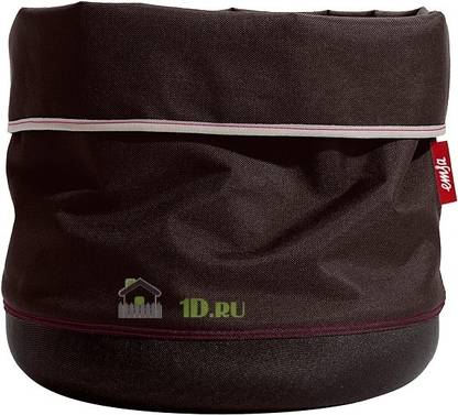 Emsa Softbag Cachepot ? 20 Cm, Chocolate Plant Container Set