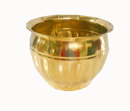 Handicraftscart brass planter oval Plant Container Set