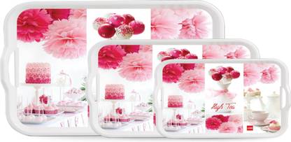 cello Fresco Set of 3 - High Tea Tray Set