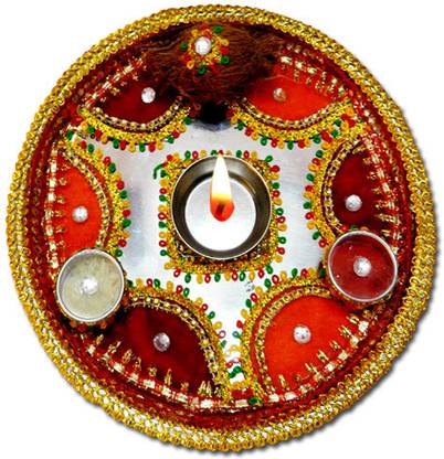 Anant Bhai Dooj Ka Tika Thali Stainless Steel