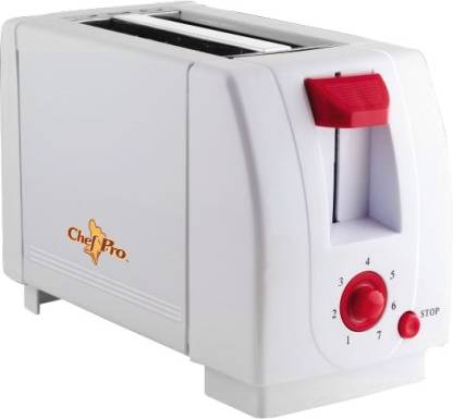 Chef Pro Compact Design With 7 Browning Settings 750 W Pop Up Toaster
