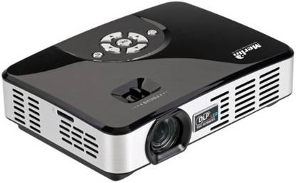 MERLIN Pocket Projector 3D with 2 3D active glass 500 lm DLP Corded Portable Projector