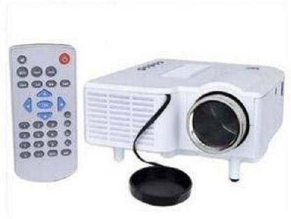 UNIC UNIC UC28 + Portable Mini LED Projector 48 Lumens Brightness Video Audio VGA HDMI SD USB 48 lm LED Corded Portable Projector