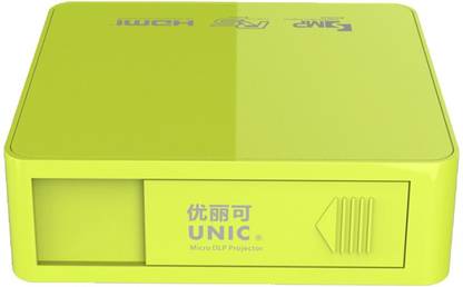 UNIC UC50 800 lm DLP Corded & Cordless Portable Projector