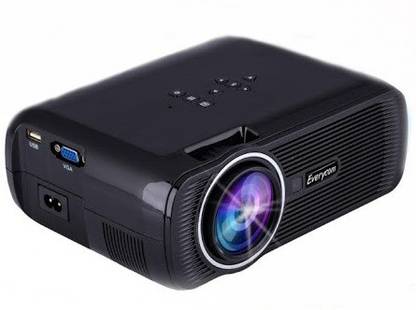 EVERYCOM Everycom-x7 1800 lm LED Corded Portable Projector