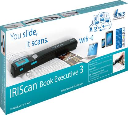 IRIS Scan Book Executive 3 WIFI Cordless Portable Scanner