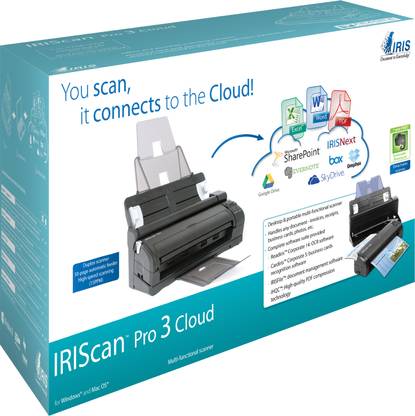 IRIS Scan Pro 3 Cloud Corded Portable Scanner