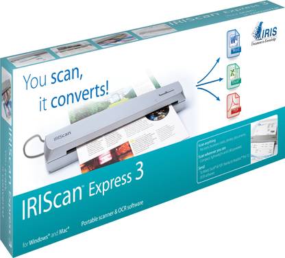 IRIS Express 3 Corded Portable Scanner