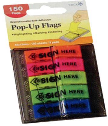 Stick N Notes 150 Sheets Post-its Pop Up Note