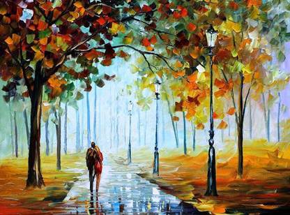 Digital Painting Paper Print