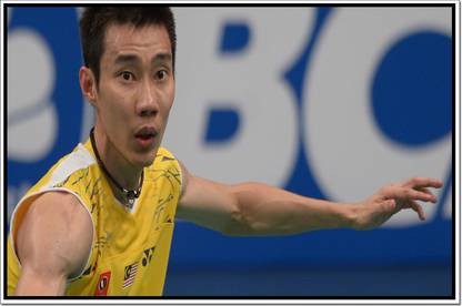 Lee Chong Wei (Badminton Player) Poster Paper Print