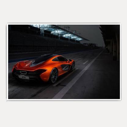 McLaren Front View (18x12) Paper Print