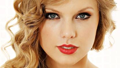 Taylor Swift face Athah Fine Quality Frameless Poster Paper Print