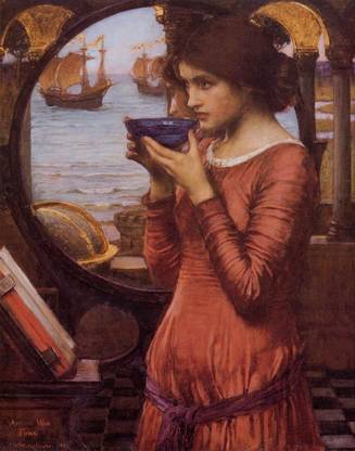 John william waterhouse destiny (2) (Medium) Paper Print