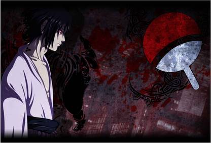Sasuke Wallpaper Paper Print