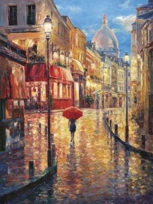 Montmartre Evening Fine Art Print