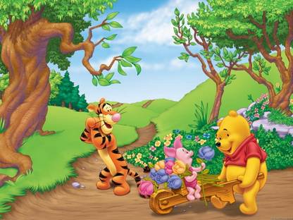 Winnie The Pooh HD Poster Art Bshi5087 Photographic Paper