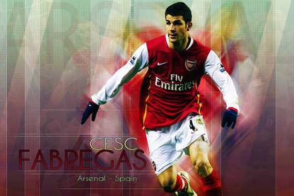 Cesc Fabregas Poster Paper Print