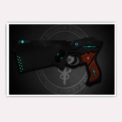 Hawtskin Raildex Anime Psycho Pass Anime The Gun 18X12 Inch Ready To Stick Poster Photographic Paper