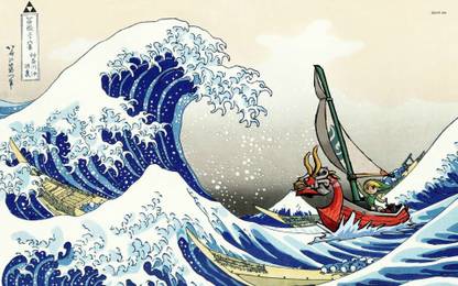 The Legend of Zelda: The Wind Waker Athah Fine Quality Poster Paper Print