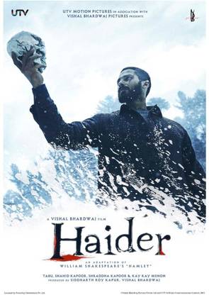 Haider- Shahid Skull Paper Print