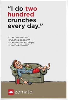 dailyobjects-crunches-small-wall-art-print Paper Print